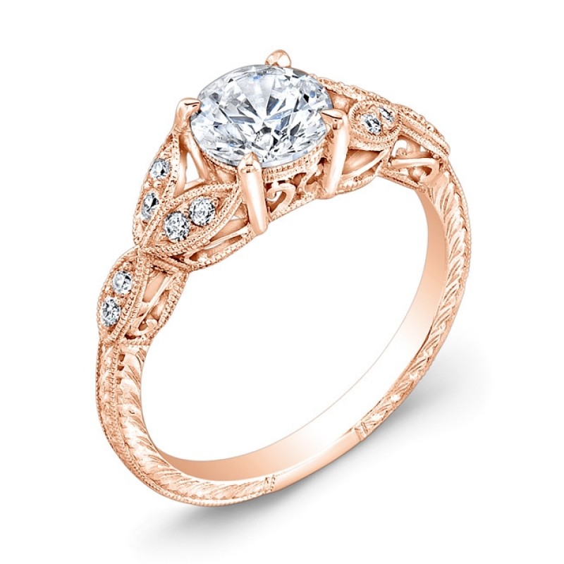 Elegantly Designed Diamond Engagement Ring